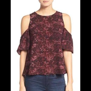 Nordstrom Cold Shoulder Top